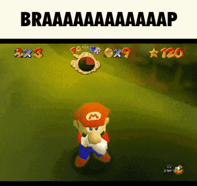 Mario Mario64 GIF - Mario Mario64 Brap GIFs