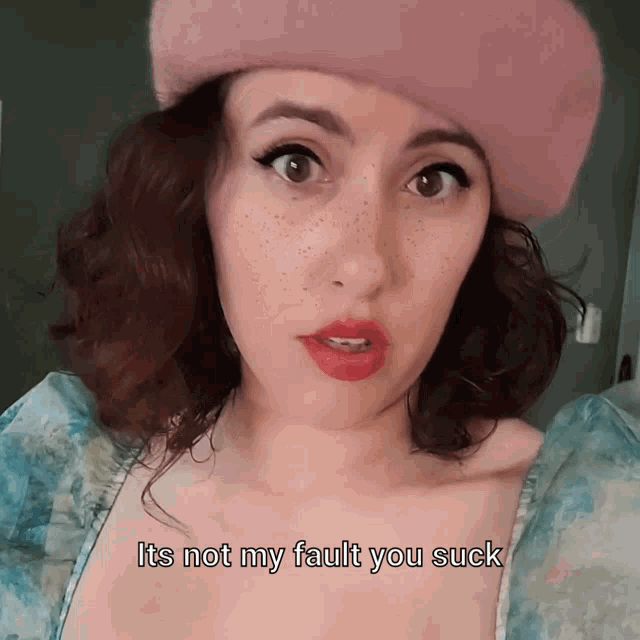 You Suck Sorry Not Sorry GIF