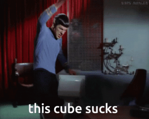 Star Trek Spock GIF - Star Trek Spock Cube GIFs