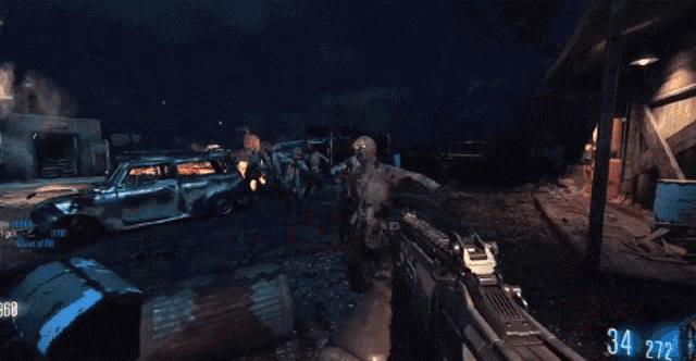 a video game is being played with the number 33 on the screen