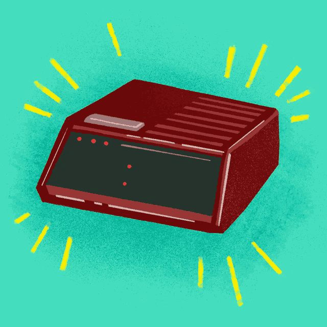 an illustration of a red clock that says forward on it