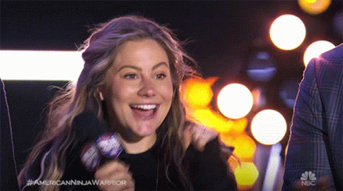 Excited American Ninja Warrior GIF - Excited American Ninja Warrior Thrilled GIFs