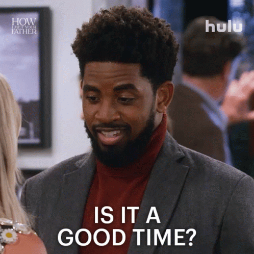 Is It A Good Time Ian GIF - Is It A Good Time Ian How I Met Your Father GIFs