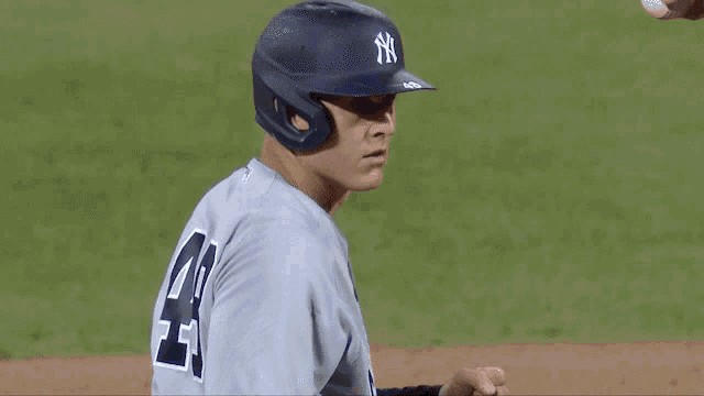Anthony Rizzo Yankees GIF - Anthony Rizzo Yankees Out GIFs