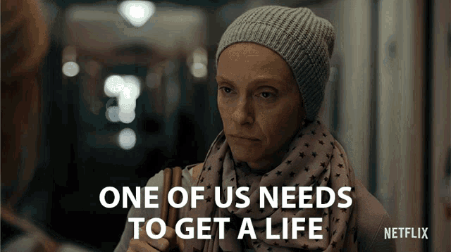 One Of Us Needs To Get A Life Laura Oliver GIF - One Of Us Needs To Get A Life Laura Oliver Toni Collette GIFs