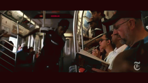 The New York Times Talks To A Group Of Street Performers Preforming Ballet On The Subway. GIF - Train Subway Dance GIFs