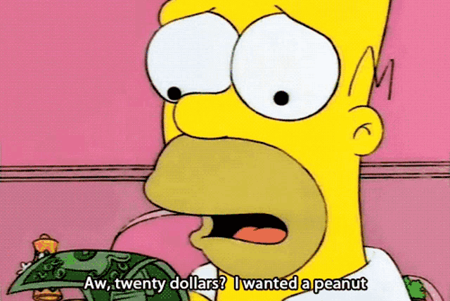 Simpsons Money GIF - Simpsons Money Peanuts GIFs