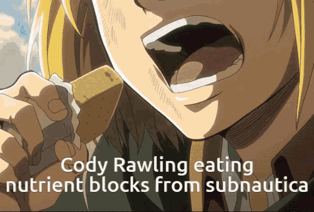 Cody Rawling Eating GIF - Cody Rawling Eating Aot GIFs