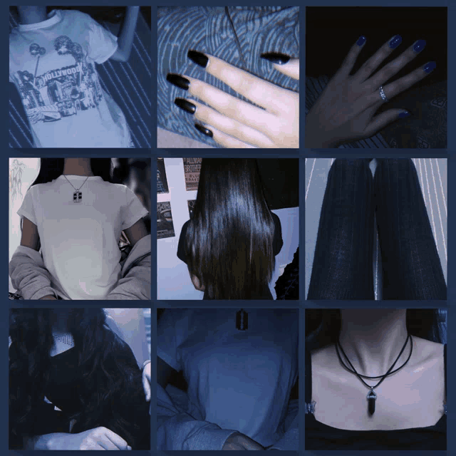 a collage of images shows a girl wearing a shirt that says halloween