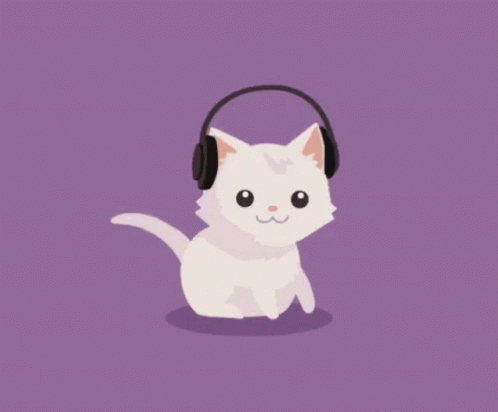 Cat Music GIF - Cat Music Vibing GIFs