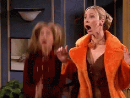 Friends Yay GIF - Friends Yay Excited GIFs