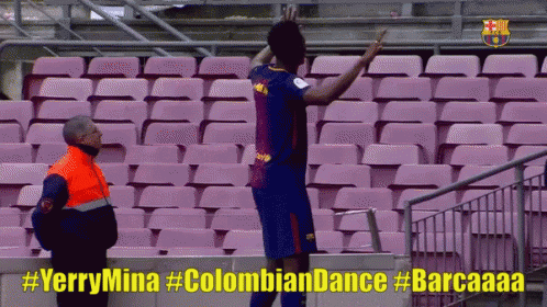 Yerry Mina Colombian Dance GIF - Yerry Mina Colombian Dance Dance GIFs