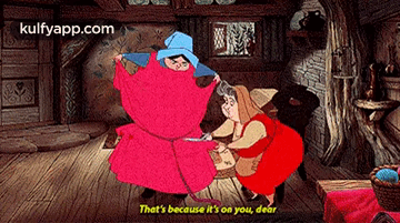 That'S Because It'S On You, Dear.Gif GIF - That'S Because It'S On You Dear Sleeping Beauty GIFs