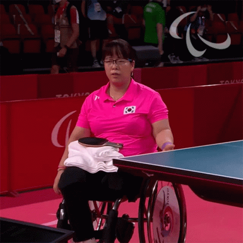 Bow Down Jung Young A GIF - Bow Down Jung Young A South Korea Paralympics Team GIFs