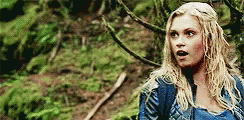 Clarke Griffin The100 GIF - Clarke Griffin The100 Shocked GIFs