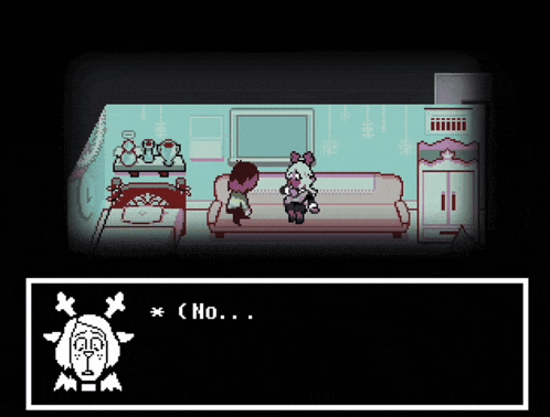 a screenshot of a video game that says there 's no way they heard ... my thoughts .