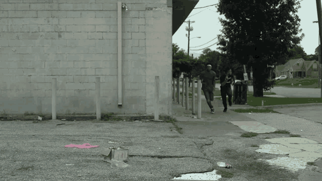 Running Away Bobby Sessions GIF - Running Away Bobby Sessions The Hate U Give Song GIFs