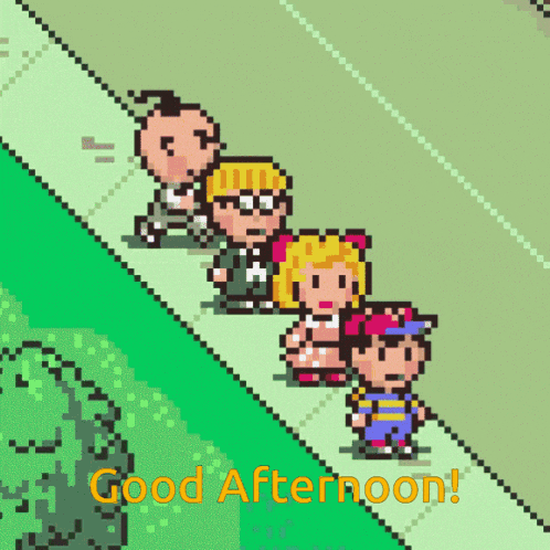 Earthbound Good Afternoon GIF - Earthbound Good Afternoon Ness GIFs