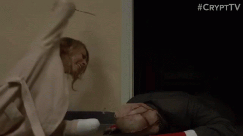 Stabbed Pierced GIF - Stabbed Pierced Lunge GIFs