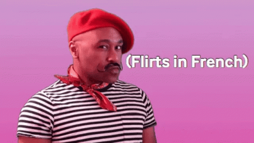 Flirt French GIF - Flirt French Flirts In French GIFs