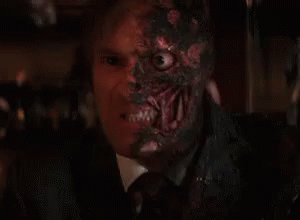 Yelling GIF - Harvey Dent Angry Two Face GIFs