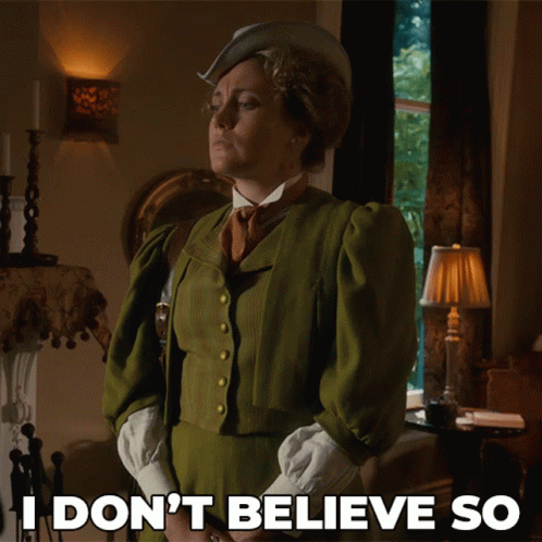 I Dont Believe So Louise Cherry GIF - I Dont Believe So Louise Cherry Murdoch Mysteries GIFs