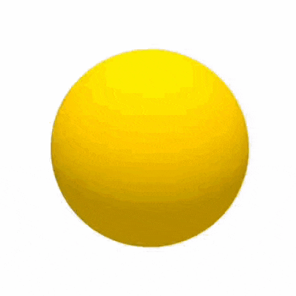 a yellow smiley face with a surprised look on its face is floating in the air .