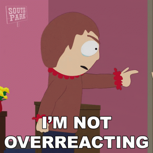 Im Not Overreacting Sharon Marsh GIF - Im Not Overreacting Sharon Marsh South Park GIFs