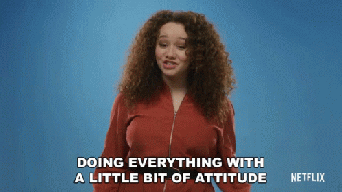Doing Everything With A Little Bit Of Attitude Sass GIF - Doing Everything With A Little Bit Of Attitude Sass Family Reunion GIFs