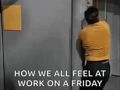 Friday Weekend GIF - Friday Weekend Tired GIFs