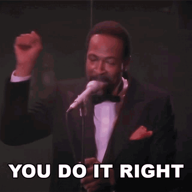 You Do It Right Marvin Gaye GIF - You Do It Right Marvin Gaye Sexual Healing Song GIFs
