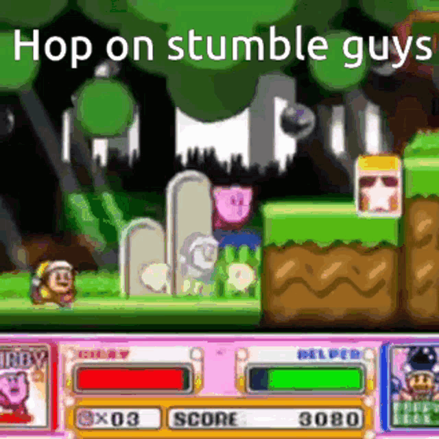 Wormie Club Stumble Guys GIF - Wormie Club Stumble Guys Kirby GIFs