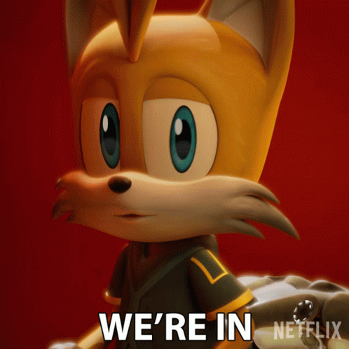 Were In Tails GIF - Were In Tails Sonic Prime GIFs