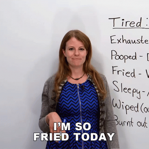 Im So Fried Today Emma GIF - Im So Fried Today Emma Engvid GIFs