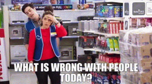 Superstore Amy Sosa GIF - Superstore Amy Sosa What Is Wrong With People Today GIFs