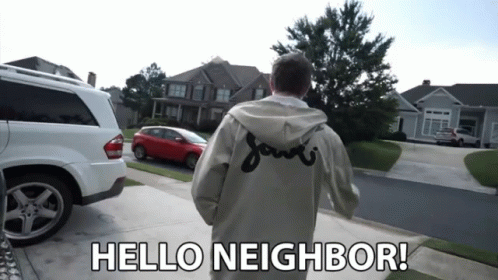 Hello Neighbor Hi GIF - Hello Neighbor Hi Whats Up GIFs