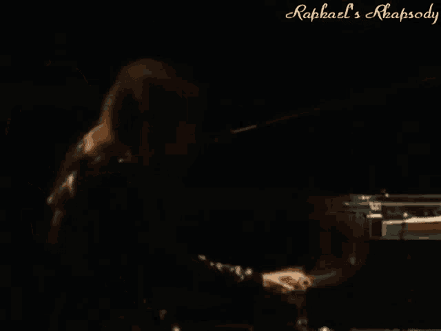 a woman is singing into a microphone while playing a piano and says i 'm dying of thirst .
