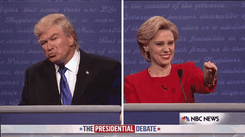 the presidential debate is being shown on nbc
