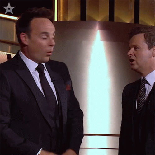 What What Anthony Mcpartlin GIF - What What Anthony Mcpartlin Declan Donnelly GIFs