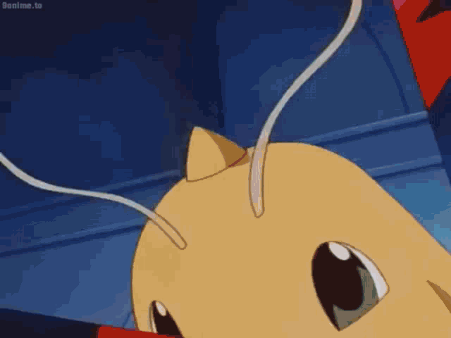 a cartoon dragon is flying through the air while a lightning bolt is coming out of it 's mouth .