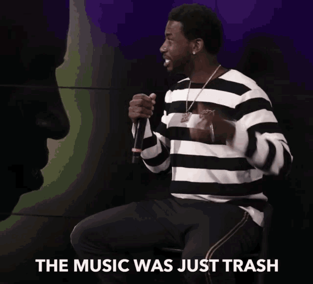 The Music Was Just Trash Your Music Sucks GIF - The Music Was Just Trash Your Music Sucks Garbage GIFs