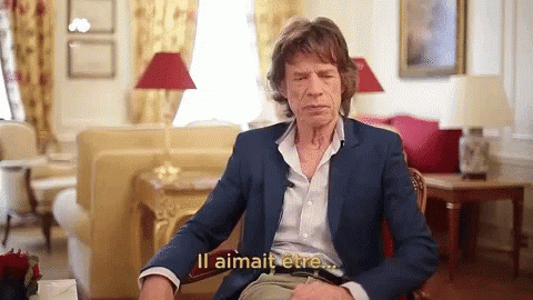 Mick Jagger Aspirino GIF