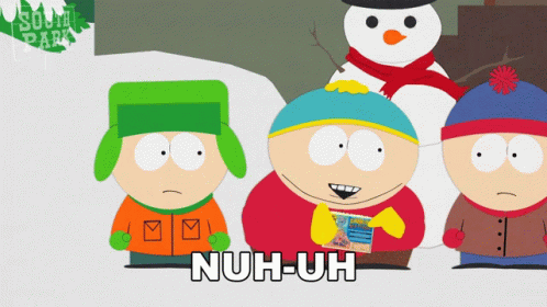 Nuh Uh Kyle Broflovski GIF - Nuh Uh Kyle Broflovski South Park GIFs