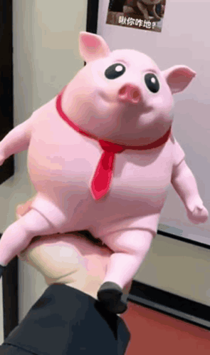 Pig Toy GIF - Pig Toy Slap GIFs