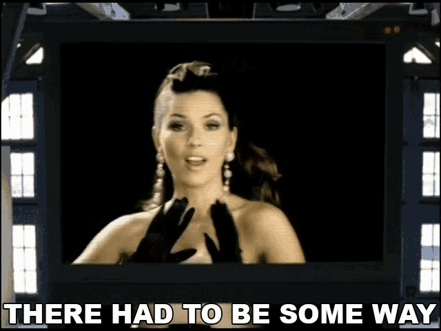 There Had To Be Some Way Shania Twain GIF - There Had To Be Some Way Shania Twain Thank You Baby Song GIFs