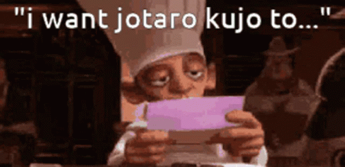 Jotaro Jojo Reading Surprised Concerned GIF - Jotaro Jojo Reading Surprised Concerned GIFs