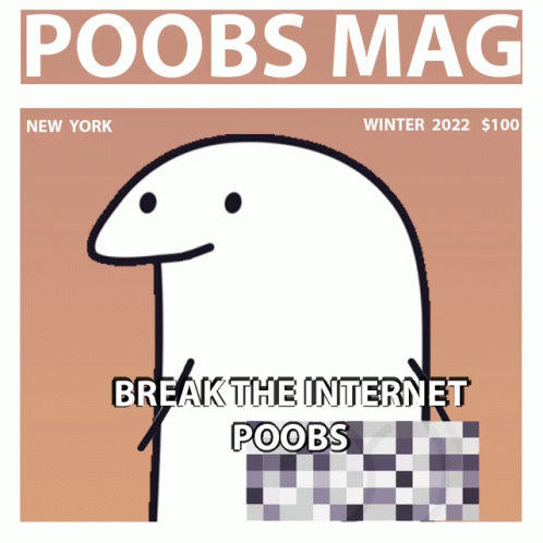 Poobs Magazine Break The Internet GIF - Poobs Magazine Break The Internet Censored GIFs