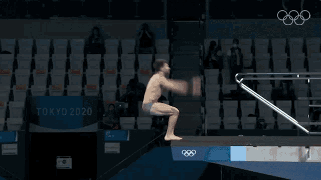 Backflip Dive Brandon Loschiavo GIF - Backflip Dive Brandon Loschiavo Nbc Olympics GIFs