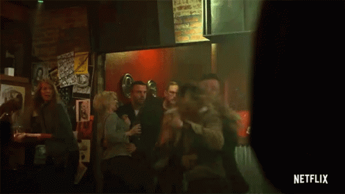 Leave Now Gate Crasher GIF - Leave Now Gate Crasher Kick Out GIFs