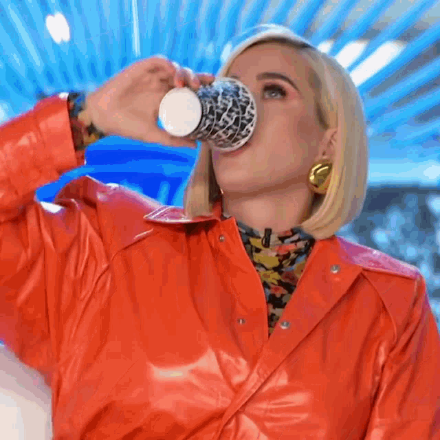 Empty Cup Katy Perry GIF